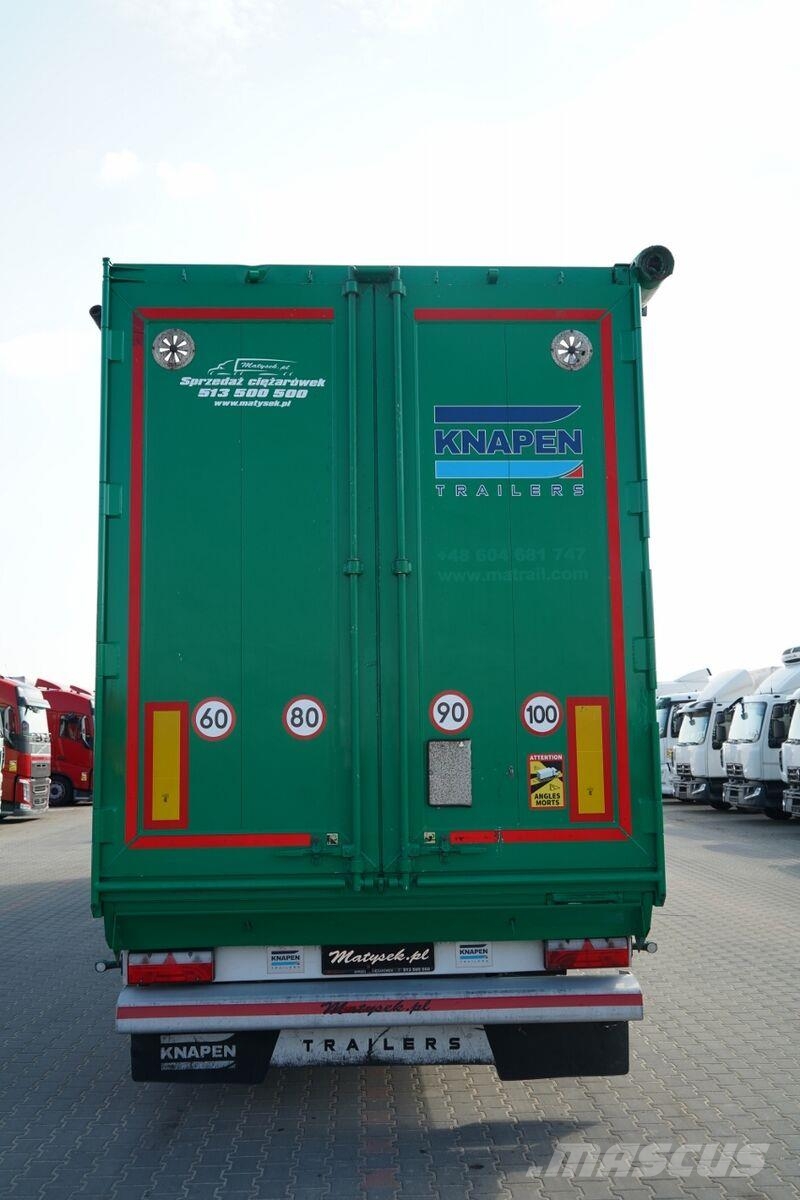 Knapen Trailers RUCHOMA PODŁOGA / WALKING FLOOR / 94 m3 / Gesloten opleggers