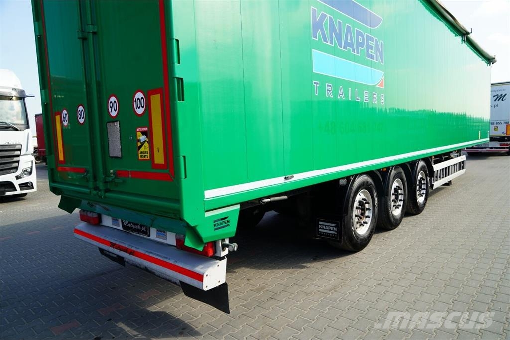 Knapen Trailers RUCHOMA PODŁOGA / WALKING FLOOR / 94 m3 / Gesloten opleggers