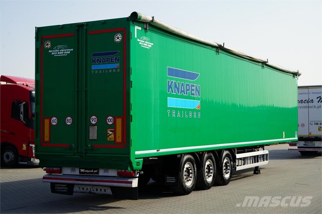 Knapen Trailers RUCHOMA PODŁOGA / WALKING FLOOR / 94 m3 / Gesloten opleggers