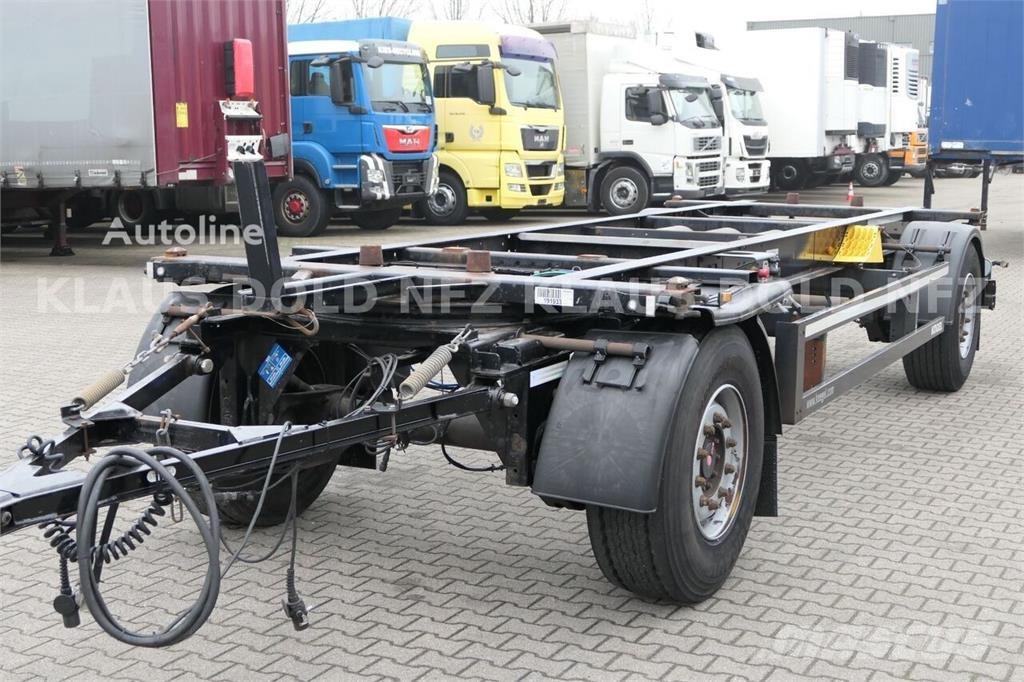 Kögel AWE 18 chassis trailer Chasis y suspención