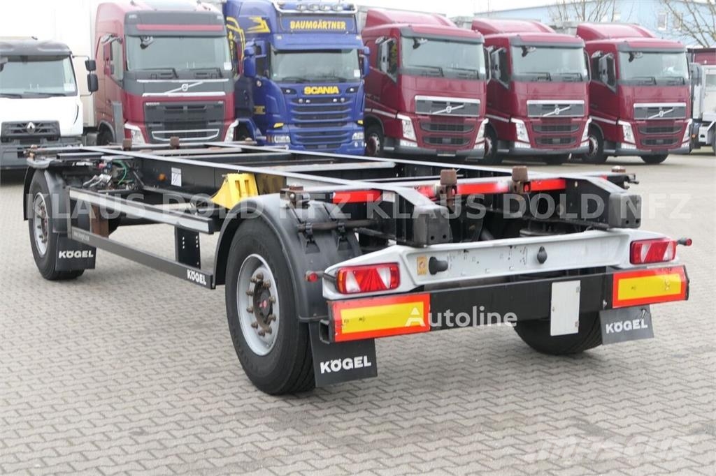 Kögel AWE 18 chassis trailer Chasis y suspención