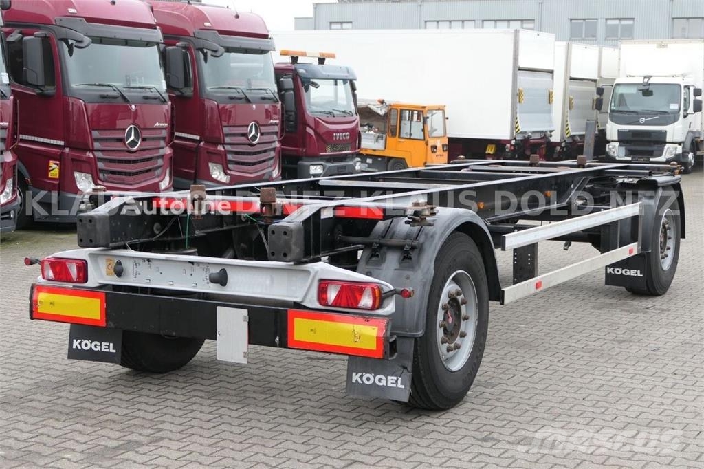 Kögel AWE 18 chassis trailer Chasis y suspención