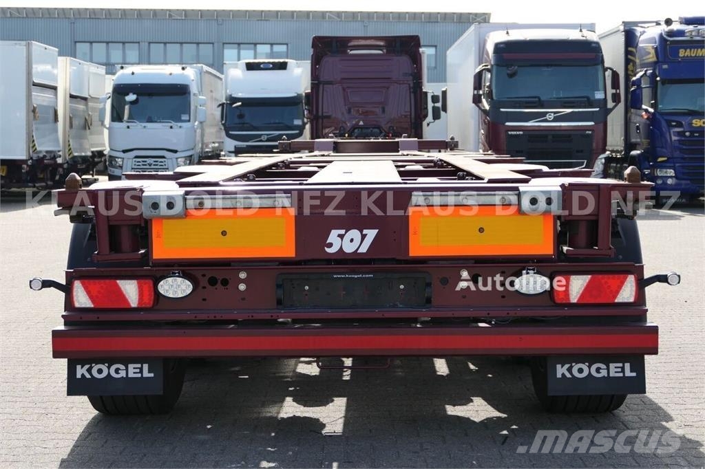 Kögel Port 45 BDF Swap Body Chassis / Multi Chassis / Li Podvozky a zavesenie kolies