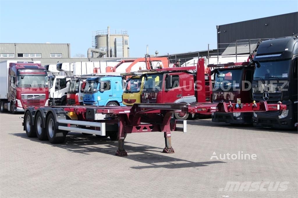 Kögel Port 45 BDF Swap Body Chassis / Multi Chassis / Li Podvozky a zavesenie kolies
