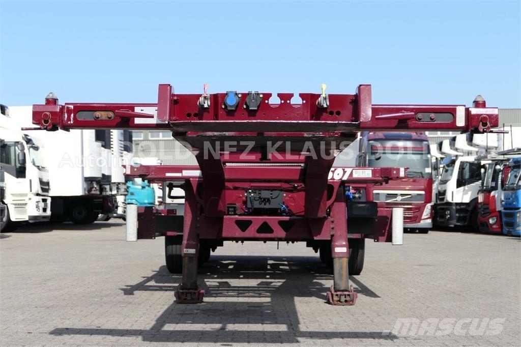 Kögel Port 45 BDF Swap Body Chassis / Multi Chassis / Li Podvozky a zavesenie kolies