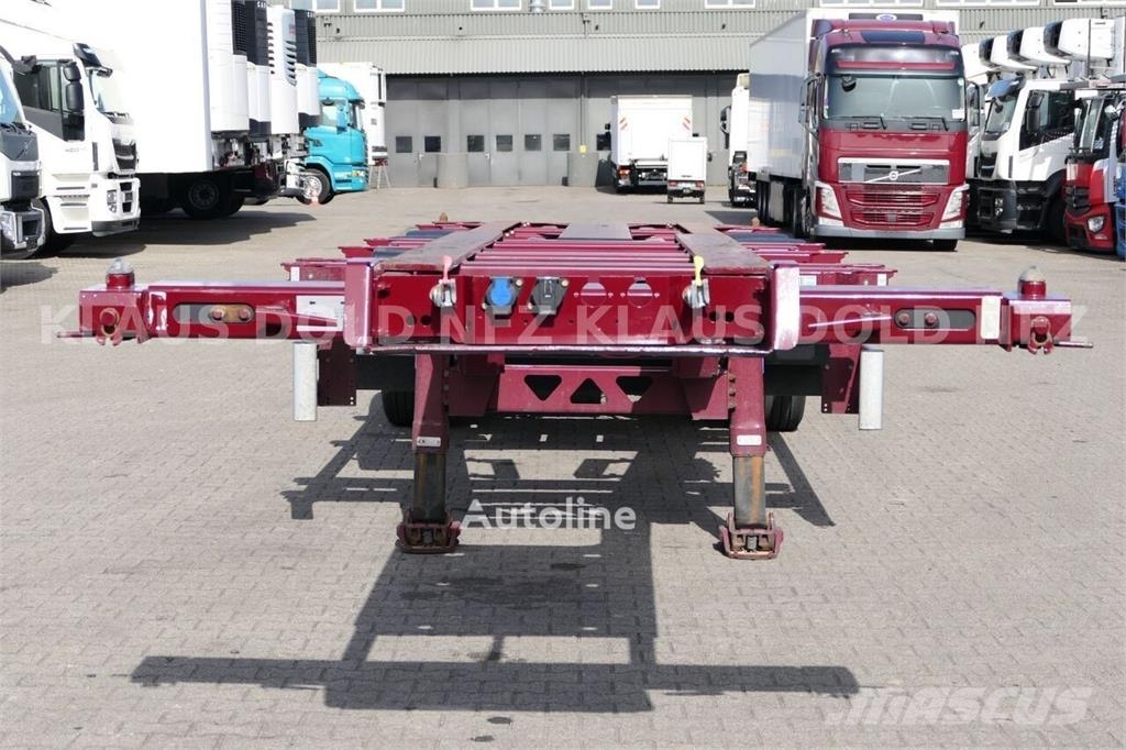 Kögel Port 45 BDF Swap Body Chassis / Multi Chassis / Li Podvozky a zavesenie kolies