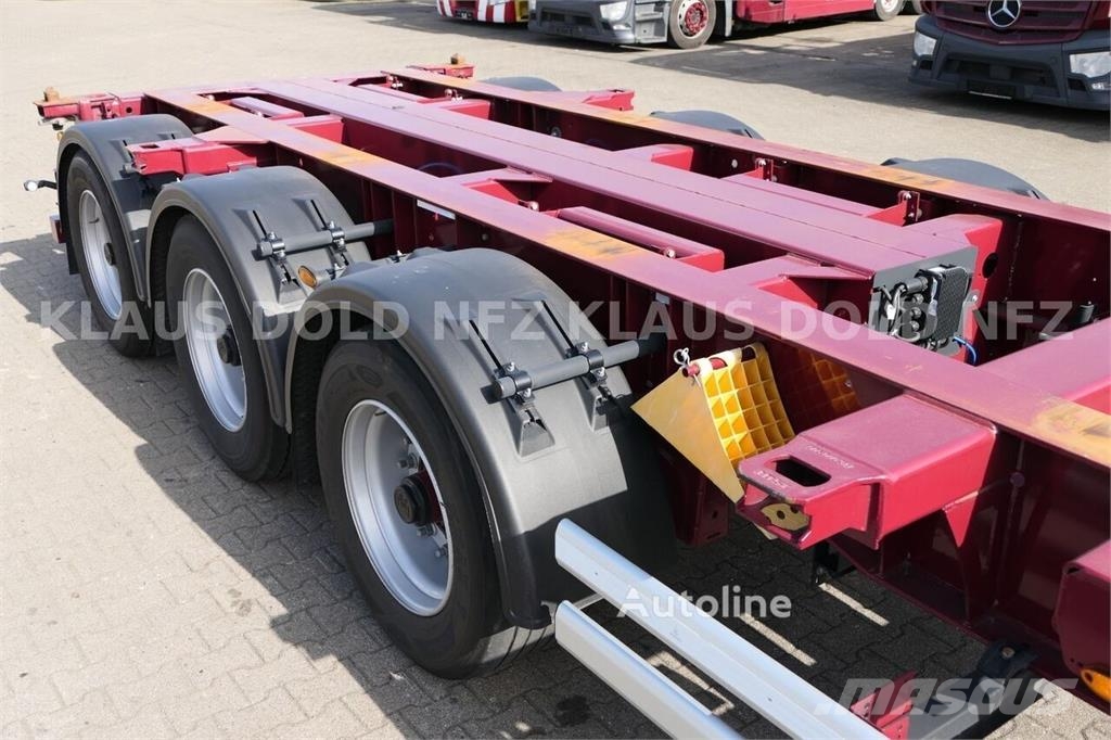 Kögel Port 45 BDF Swap Body Chassis / Multi Chassis / Li Podvozky a zavesenie kolies