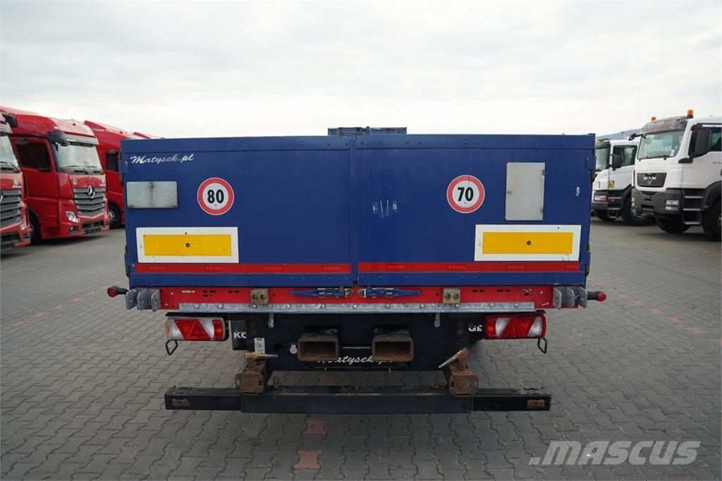 Kögel S 24-1 Semirremolques de plataformas planas/laterales abatibles