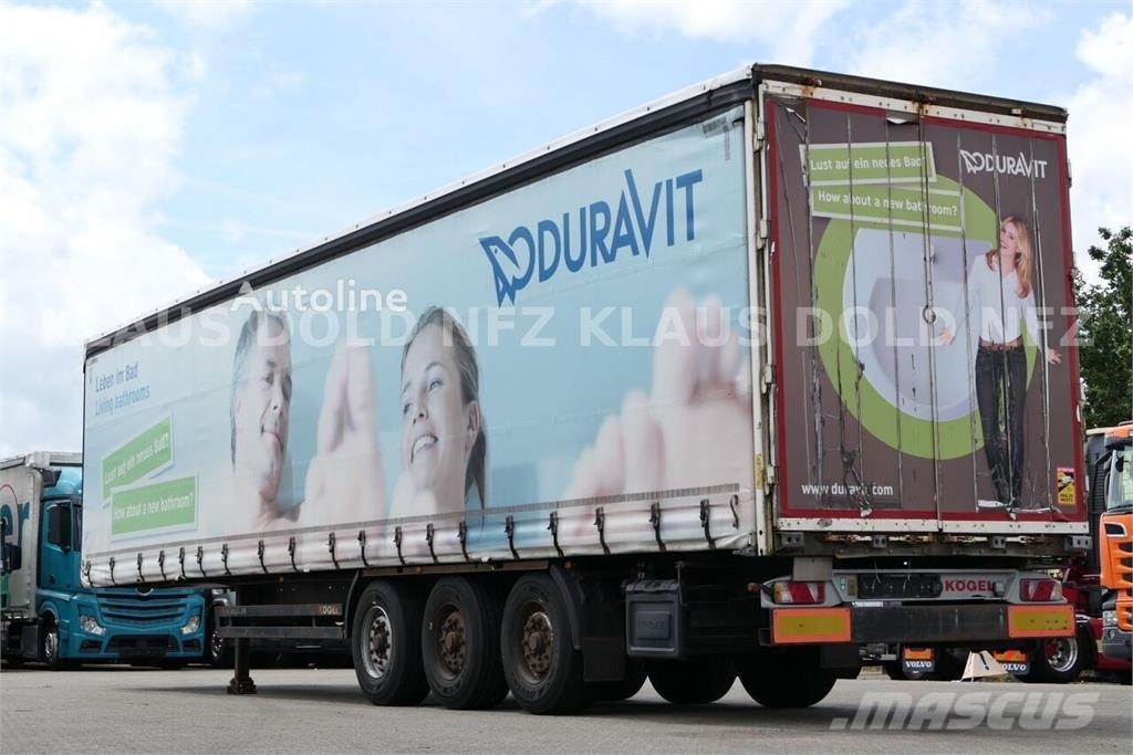 Kögel S24-1 / Curtainsider Semi-Trailer / 94 m³ / Lift A Semirremolques de caja de lona