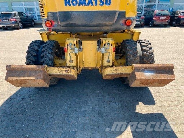 Komatsu PW 118 MR-8 حفارات بعجل