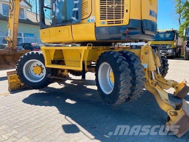 Komatsu PW 118 MR-8 حفارات بعجل