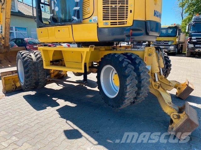 Komatsu PW 118 MR-8 حفارات بعجل