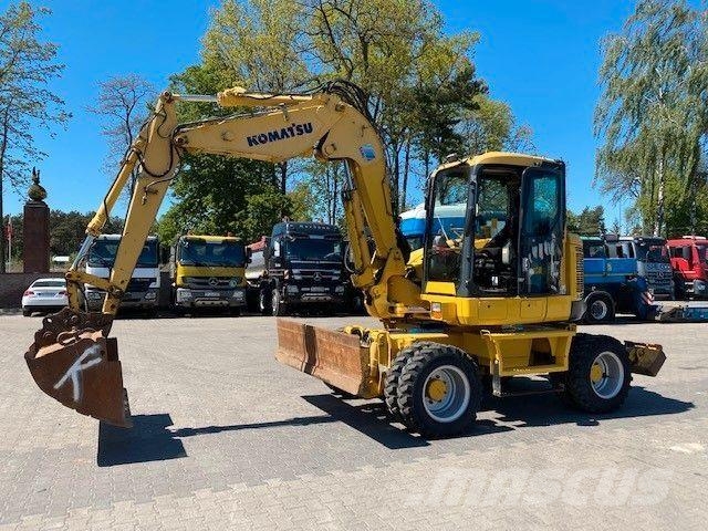 Komatsu PW 118 MR-8 حفارات بعجل