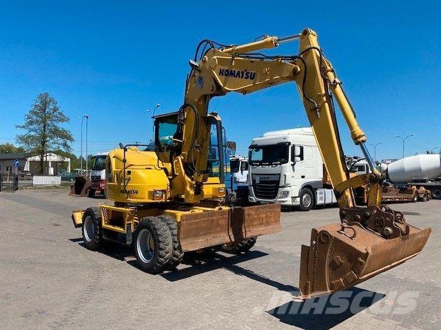 Komatsu PW 118 MR-8 حفارات بعجل
