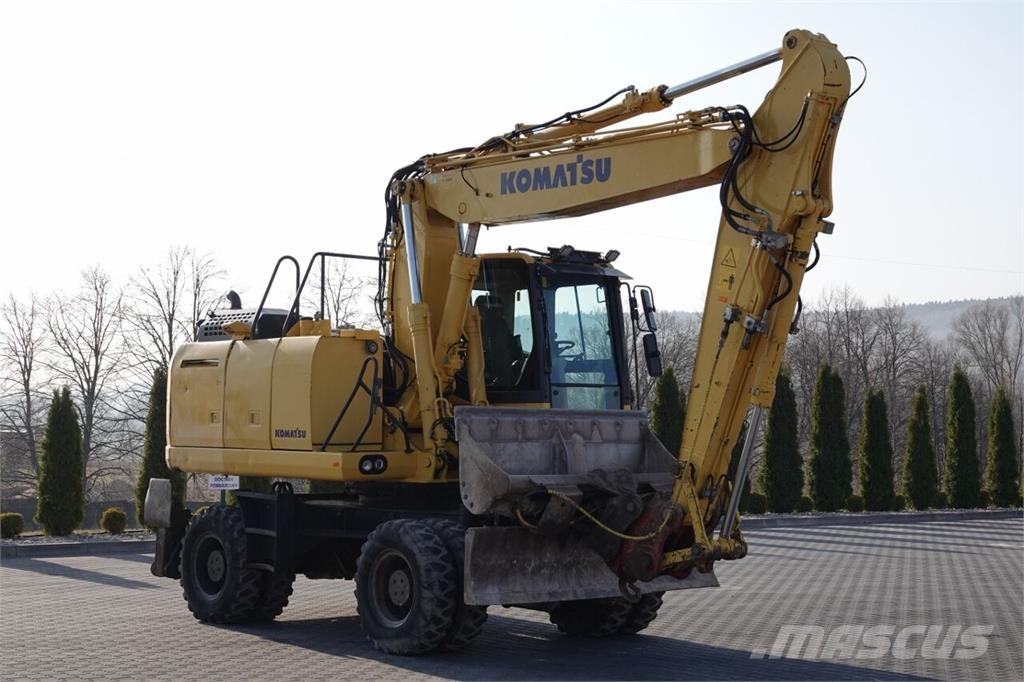 Komatsu PW 180-10 / KOPARKA KOŁOWA / 2017 ROK / حفارات بعجل