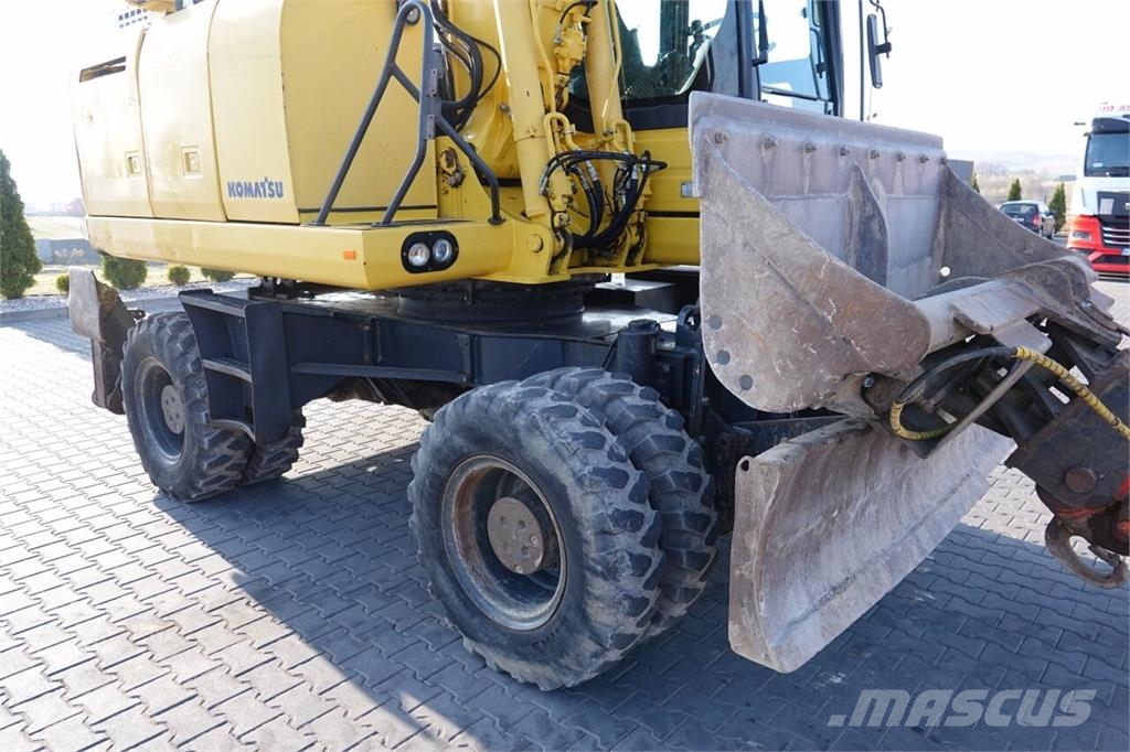 Komatsu PW 180-10 / KOPARKA KOŁOWA / 2017 ROK / حفارات بعجل