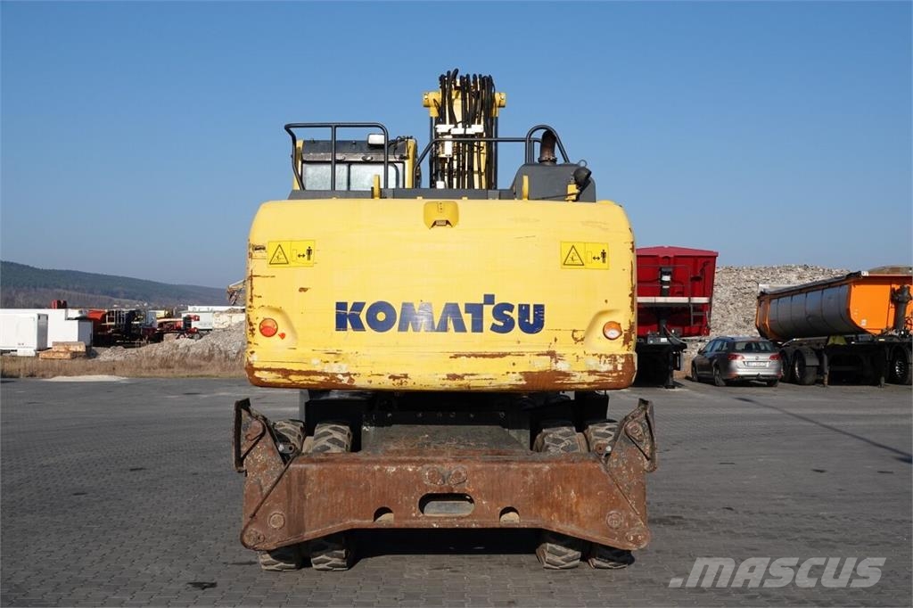 Komatsu PW 180-10 / KOPARKA KOŁOWA / 2017 ROK / حفارات بعجل
