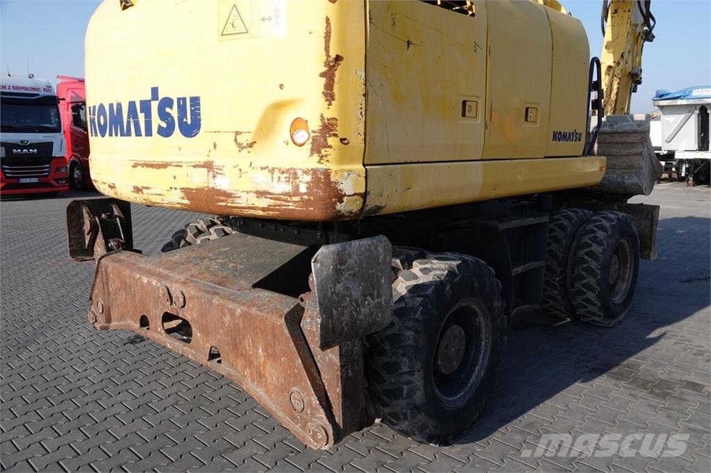 Komatsu PW 180-10 / KOPARKA KOŁOWA / 2017 ROK / حفارات بعجل