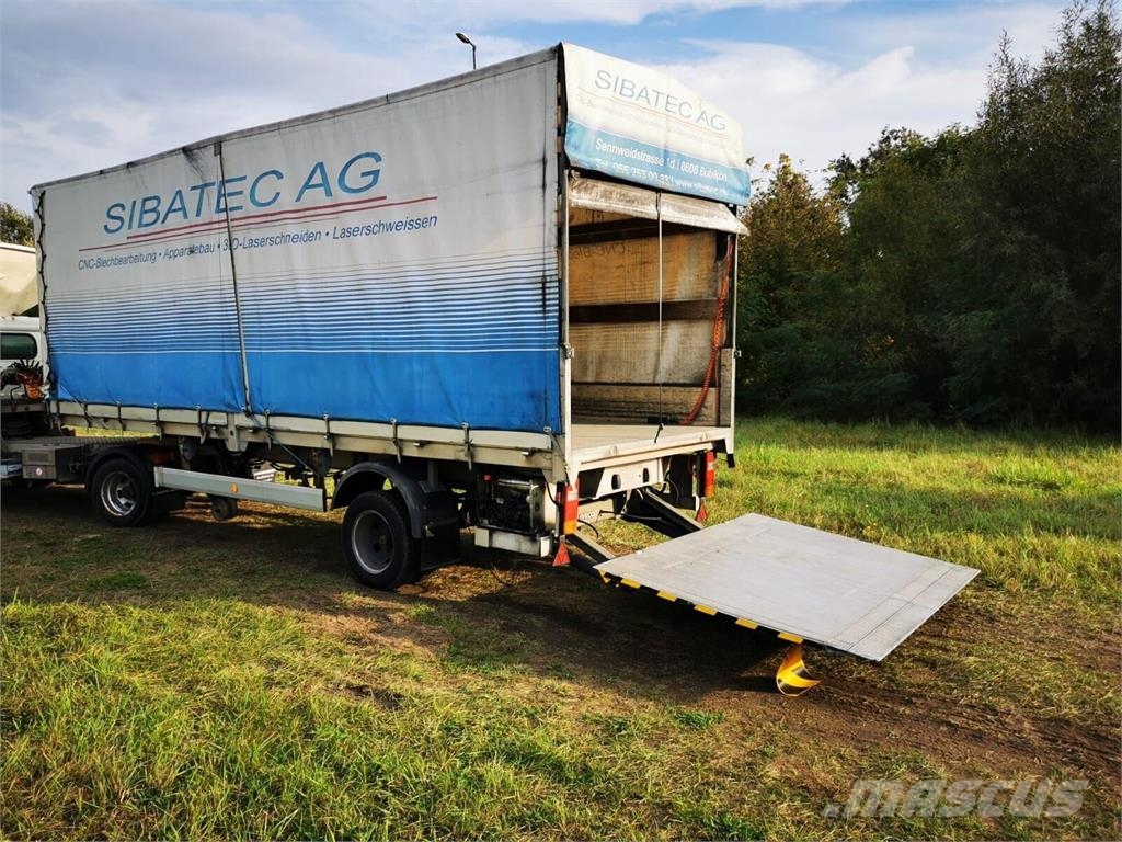  Krapf BE Trailer Pritsche+Plane + LBW AHT1000 kg / Other trucks