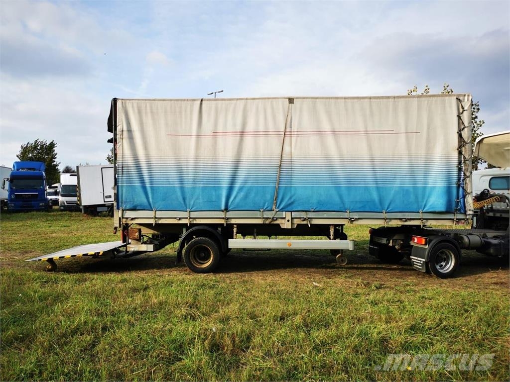  Krapf BE Trailer Pritsche+Plane + LBW AHT1000 kg / Other trucks