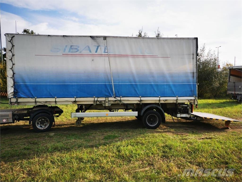  Krapf BE Trailer Pritsche+Plane + LBW AHT1000 kg / Other trucks