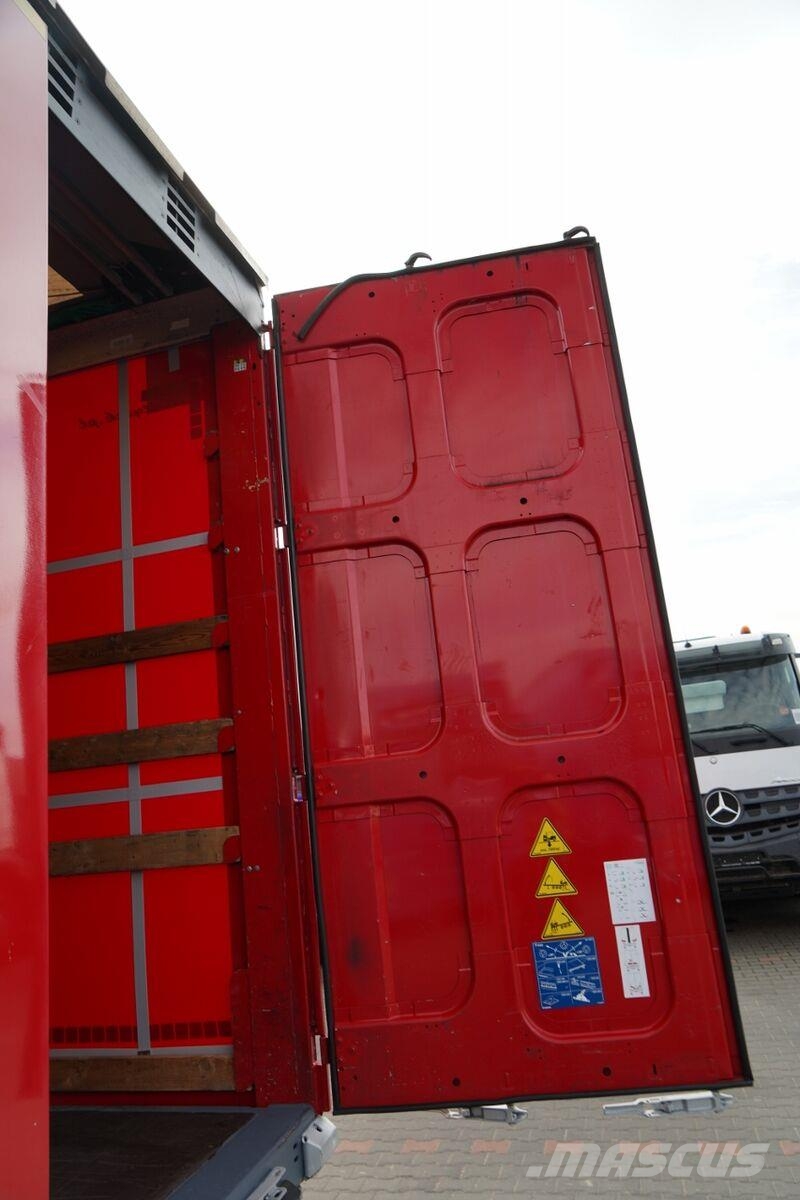 Krone FIRANKA MEGA / LOW DECK / OŚ PODNOSZONA / DACH POD Curtain sider semi-trailers