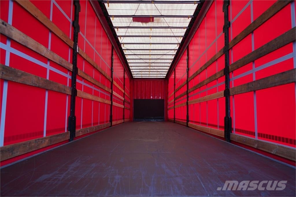 Krone FIRANKA MEGA / LOW DECK / OŚ PODNOSZONA / DACH POD Curtain sider semi-trailers