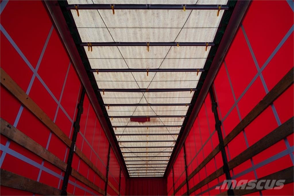 Krone FIRANKA MEGA / LOW DECK / OŚ PODNOSZONA / DACH POD Curtain sider semi-trailers