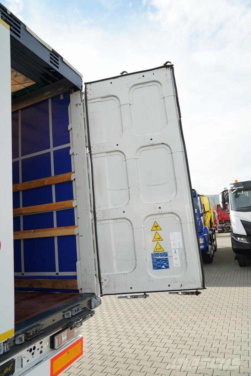 Krone FIRANKA / MEGA / DACH PODNOSZONY / OŚ PODNOSZONA / Semirremolques de caja de lona