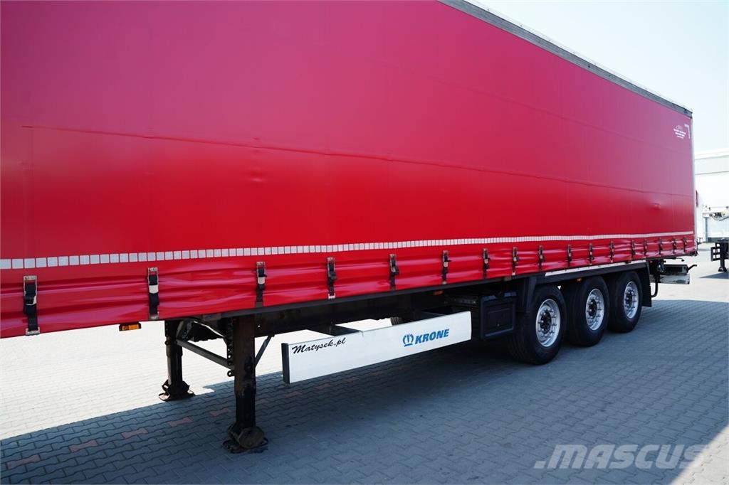 Krone FIRANKA STANDARD / OŚ PODNOSZONA / OSIE KRONE / 20 Semirremolques de caja de lona