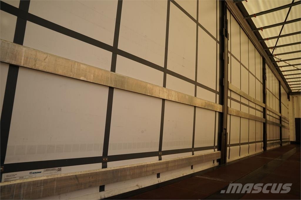 Krone / FIRANKA / STANDARD / PALECIARA / 2X OŚ PODNOSZON Semi-reboques com cortinas laterais