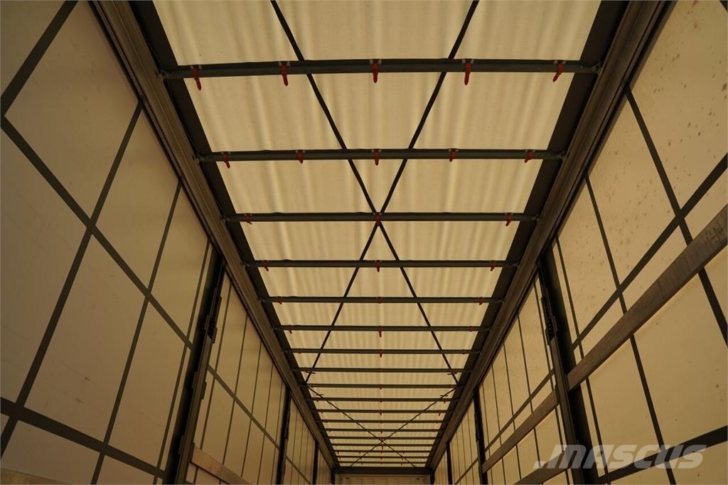 Krone / FIRANKA / STANDARD / PALECIARA / 2X OŚ PODNOSZON Semi-reboques com cortinas laterais