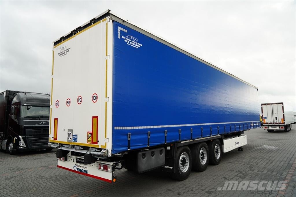 Krone FIRANKA / STANDARD / KOSZ NA PALETY / PLANDEKA ZB Tents puspiekabes