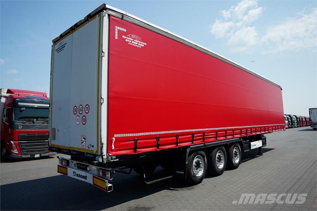 Krone FIRANKA STANDARD / OŚ PODNOSZONA / OSIE KRONE / 20 Semirremolques de caja de lona