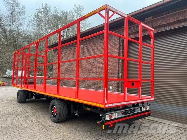 Krone KA 18 Flatbed Trailer Remolques de cama baja