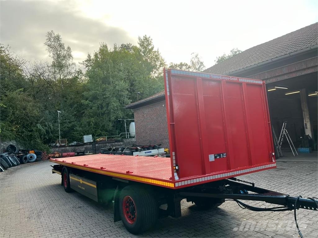 Krone KA 18 Flatbed Trailer Remolques de cama baja