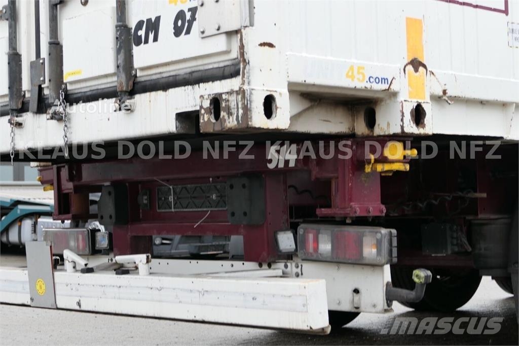 Krone SD BDF Multi Chassis refrigerated container carrie Podvozky a zavesenie kolies