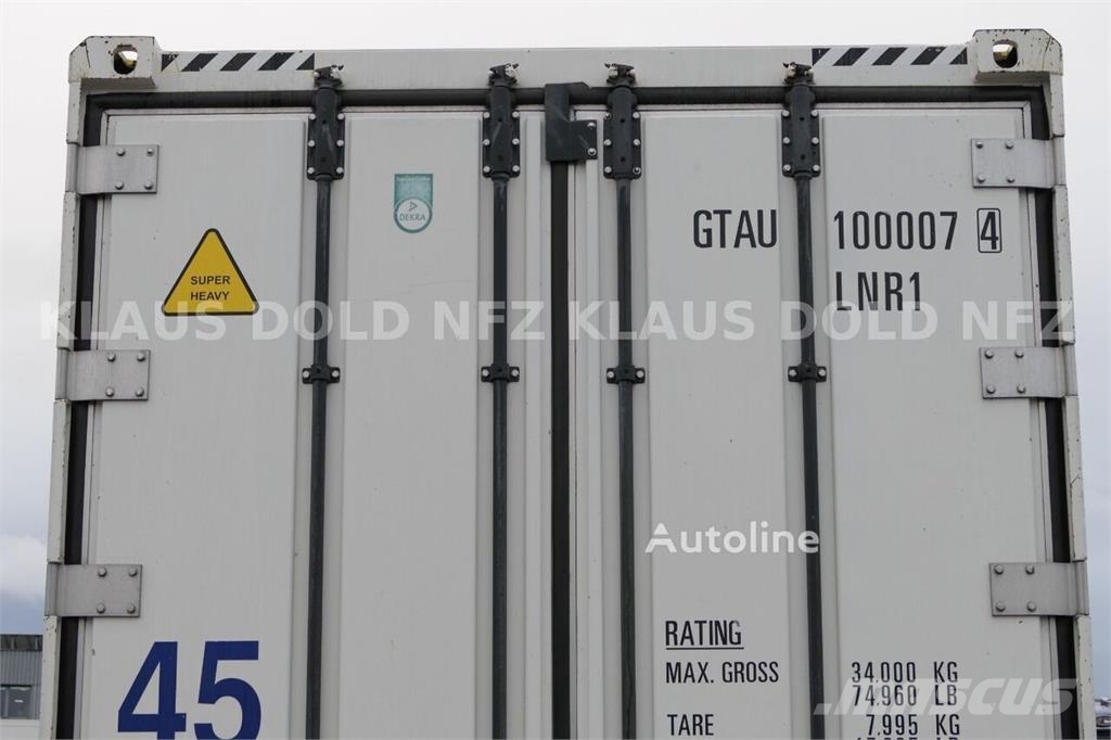Krone SD BDF Multi Chassis refrigerated container carrie Podvozky a zavesenie kolies