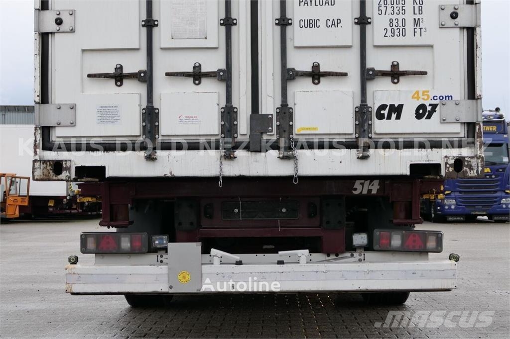 Krone SD BDF Multi Chassis refrigerated container carrie Podvozky a zavesenie kolies
