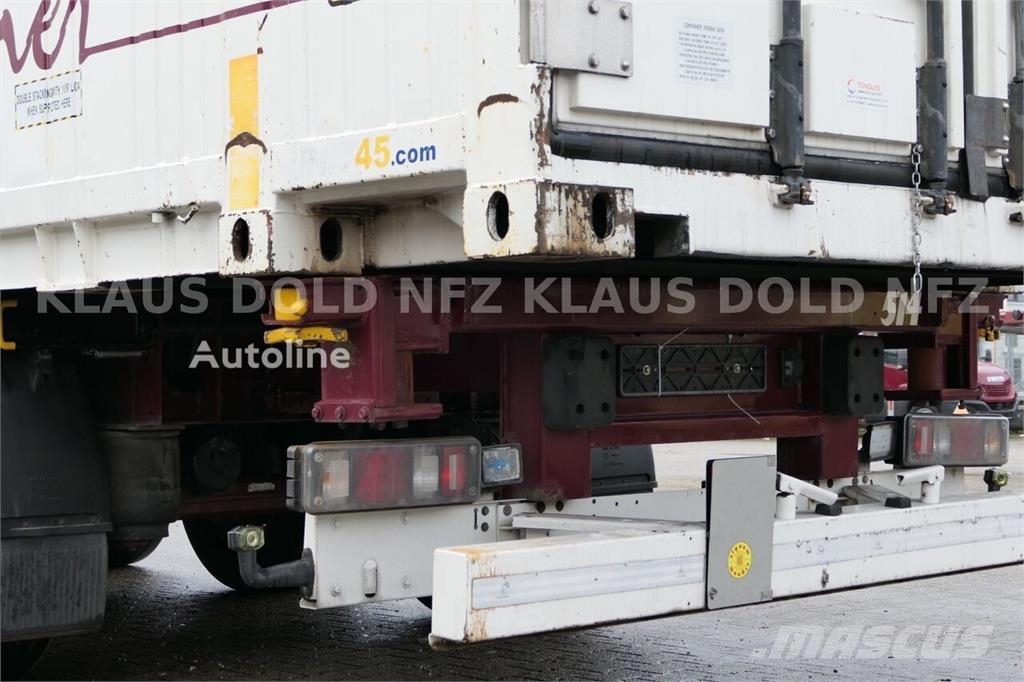 Krone SD BDF Multi Chassis refrigerated container carrie Podvozky a zavesenie kolies