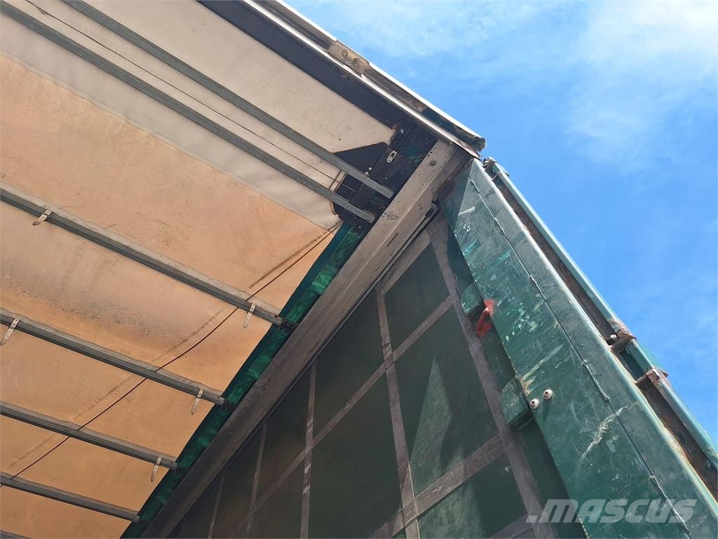 Krone SD Pritsche+Plane - Mega semi-trailer Poluprikolice sa ciradom