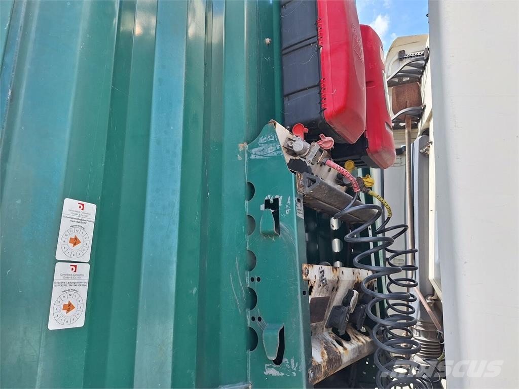 Krone SD Pritsche+Plane - Mega semi-trailer Poluprikolice sa ciradom
