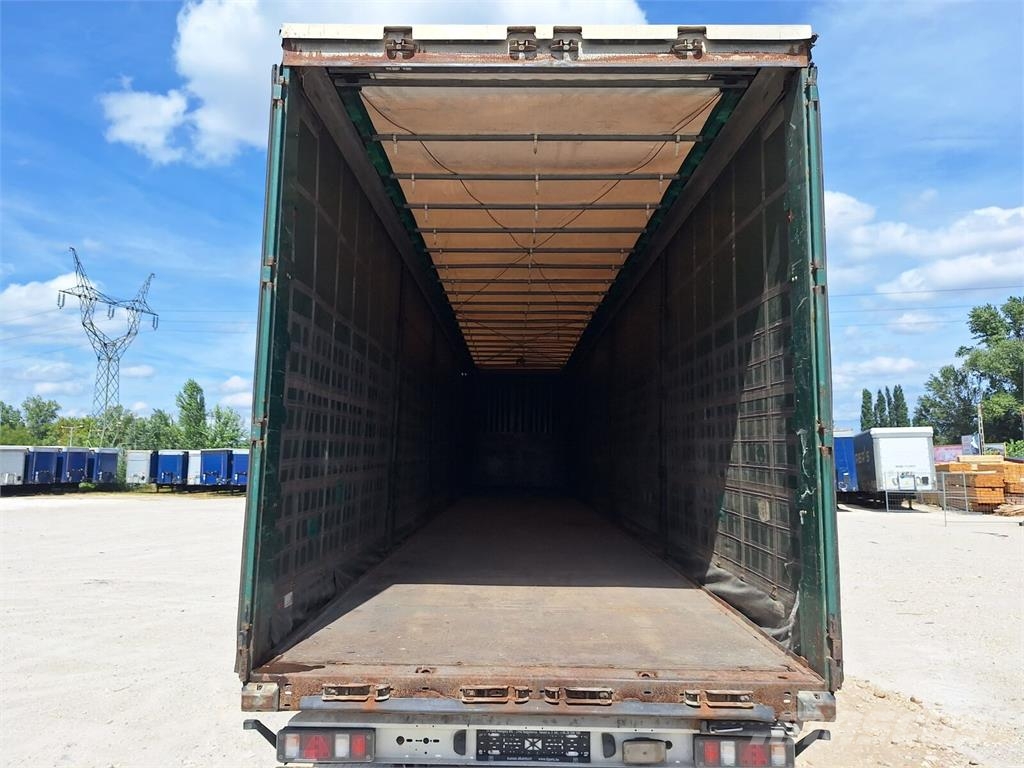 Krone SD Pritsche+Plane - Mega semi-trailer Poluprikolice sa ciradom