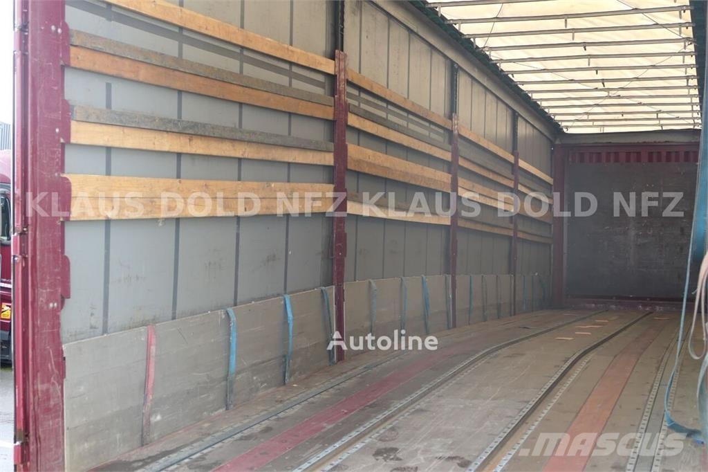 Krone SD XL MegaLiner curtainsider semi-trailer / Edscha Poluprikolice sa ceradom