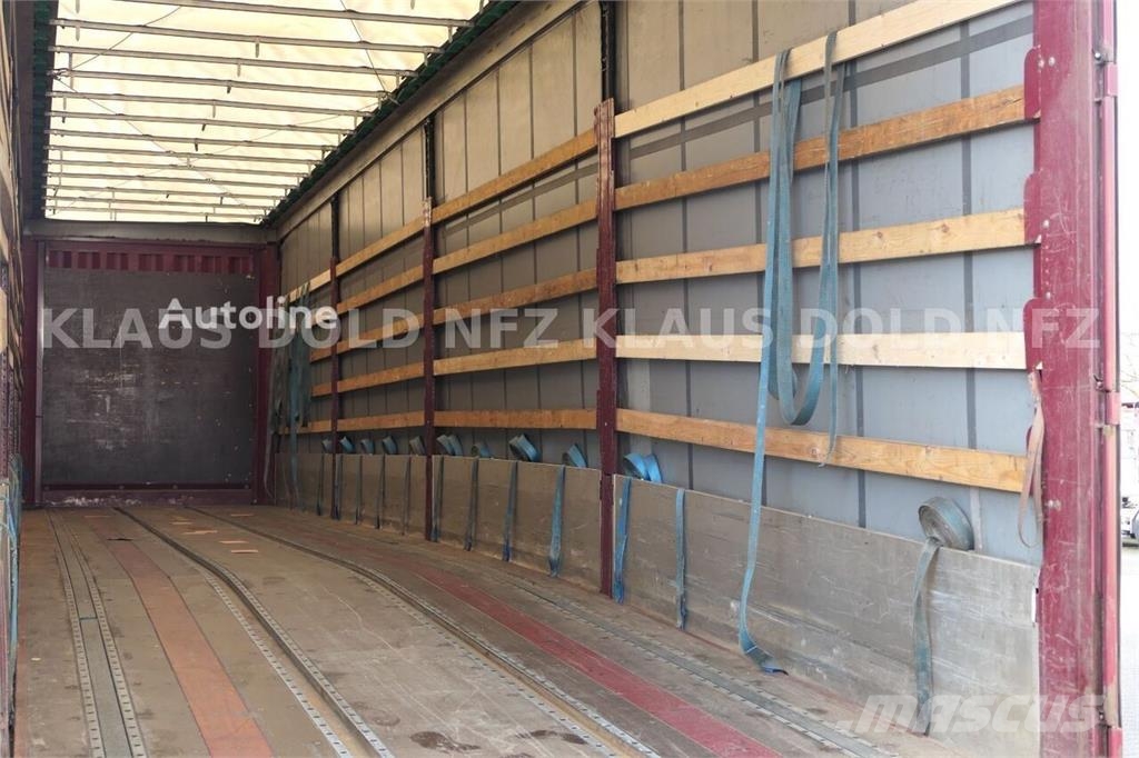 Krone SD XL MegaLiner curtainsider semi-trailer / Edscha Poluprikolice sa ceradom