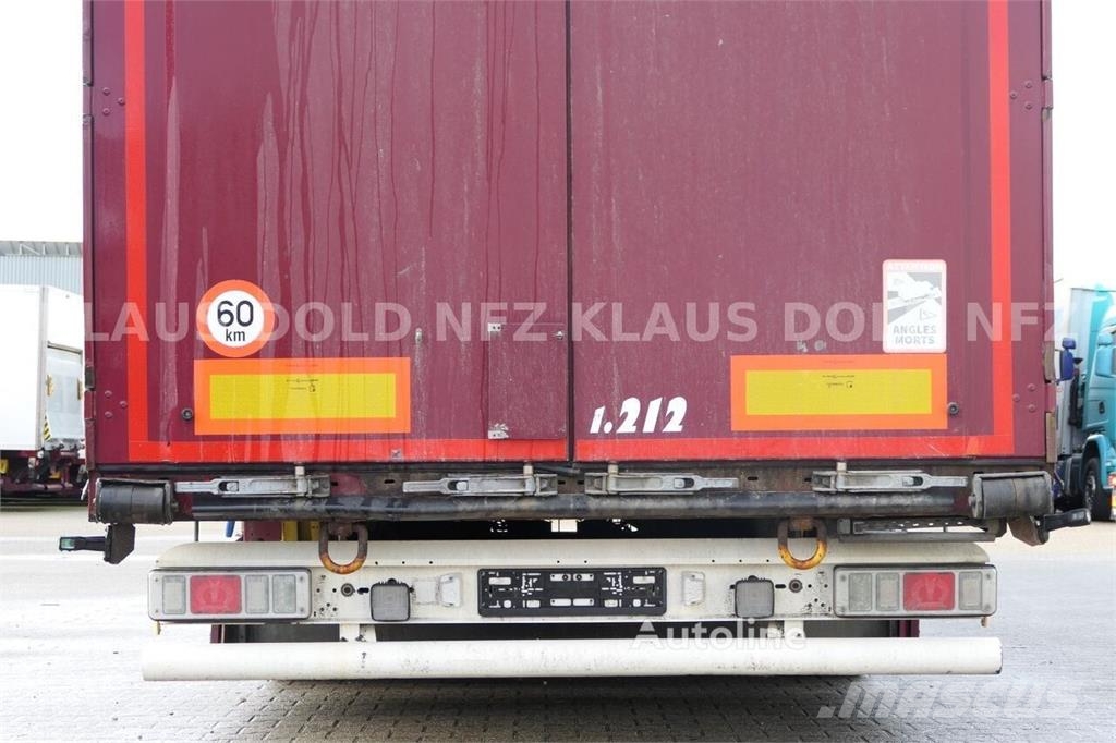 Krone SD XL MegaLiner curtainsider semi-trailer / Edscha Poluprikolice sa ceradom