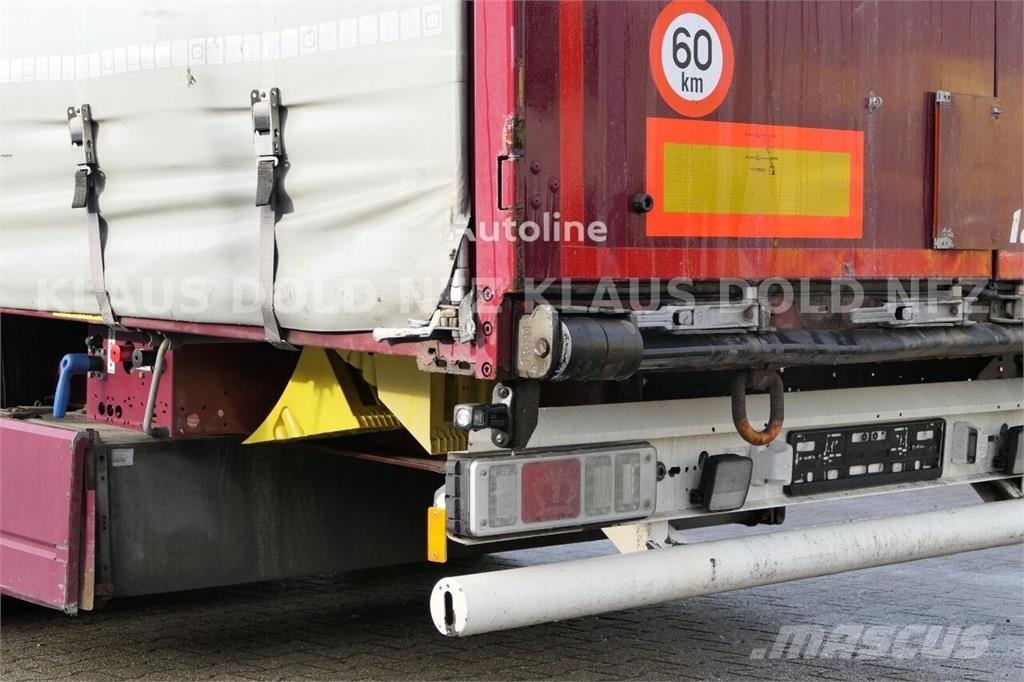 Krone SD XL MegaLiner curtainsider semi-trailer / Edscha Poluprikolice sa ceradom