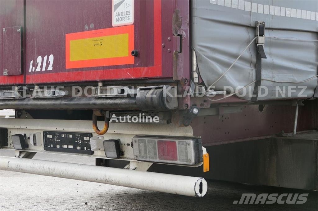 Krone SD XL MegaLiner curtainsider semi-trailer / Edscha Poluprikolice sa ceradom