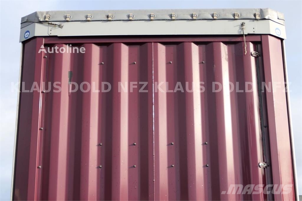 Krone SD XL MegaLiner curtainsider semi-trailer / Edscha Poluprikolice sa ceradom