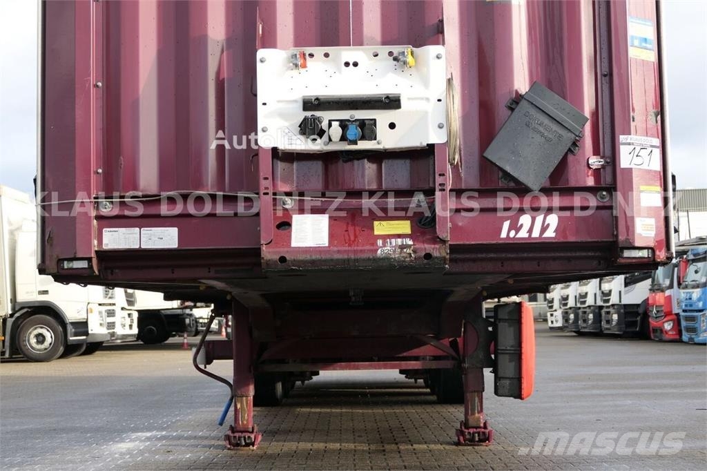 Krone SD XL MegaLiner curtainsider semi-trailer / Edscha Poluprikolice sa ceradom